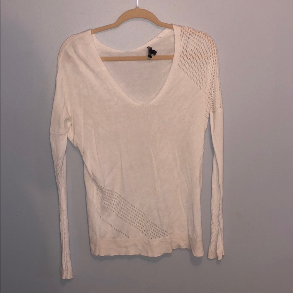 White light sweater